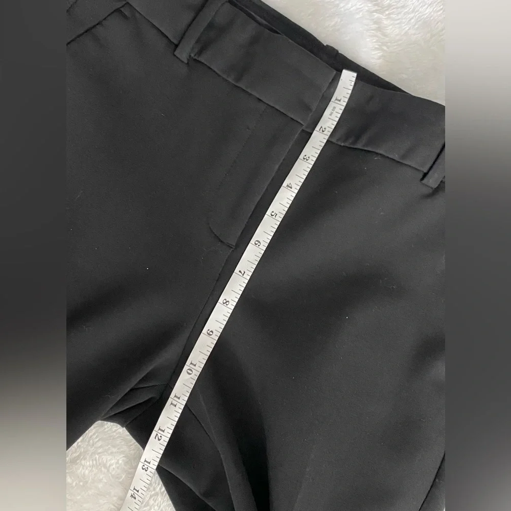 J.Crew Cameron Pant Black Four-Season Stretch Slim Crop Trouser Size 10